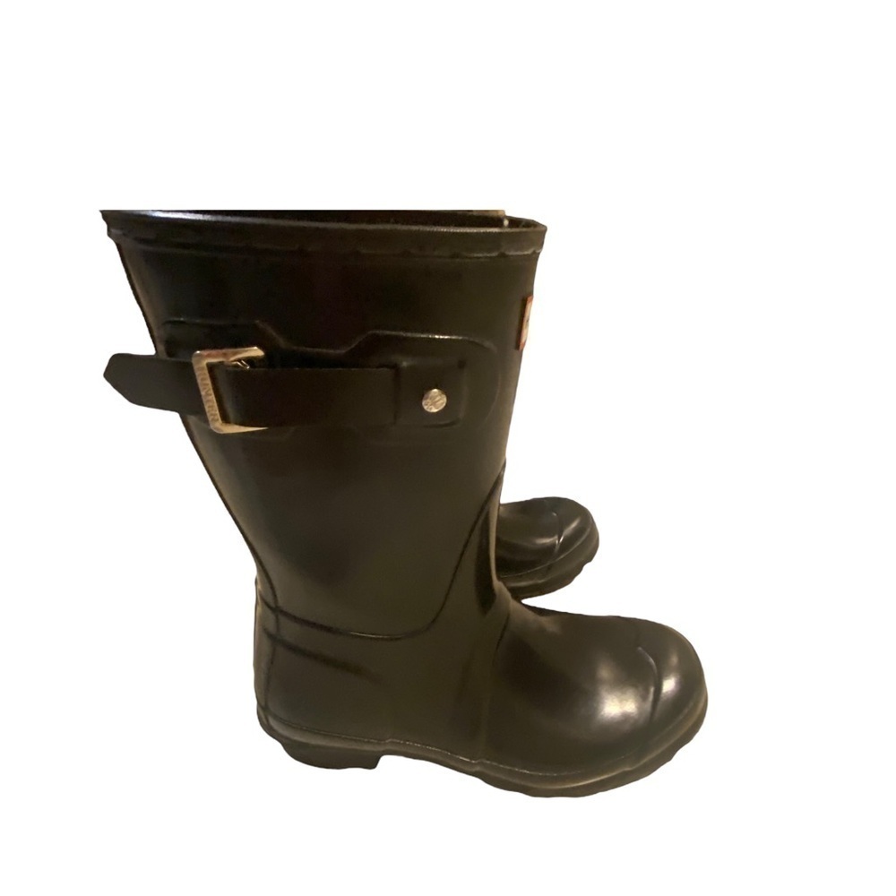 Hunter womens original short gloss boots US size 6F (standard size) - Picture 3 of 9